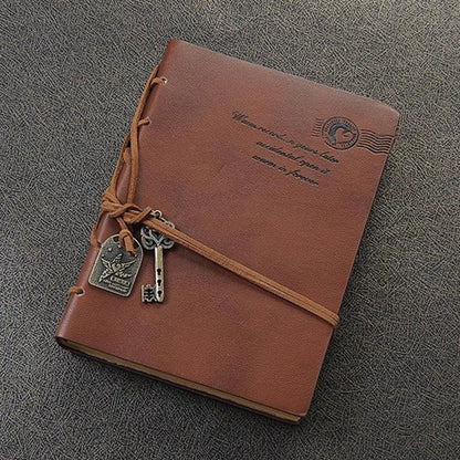 Vintage Notebook With Key