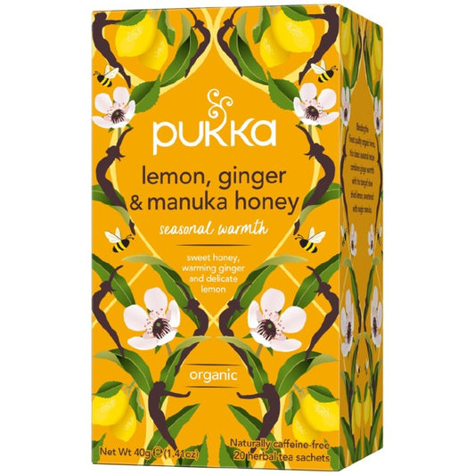 Pukka Lemon, Ginger & Manuka Honey